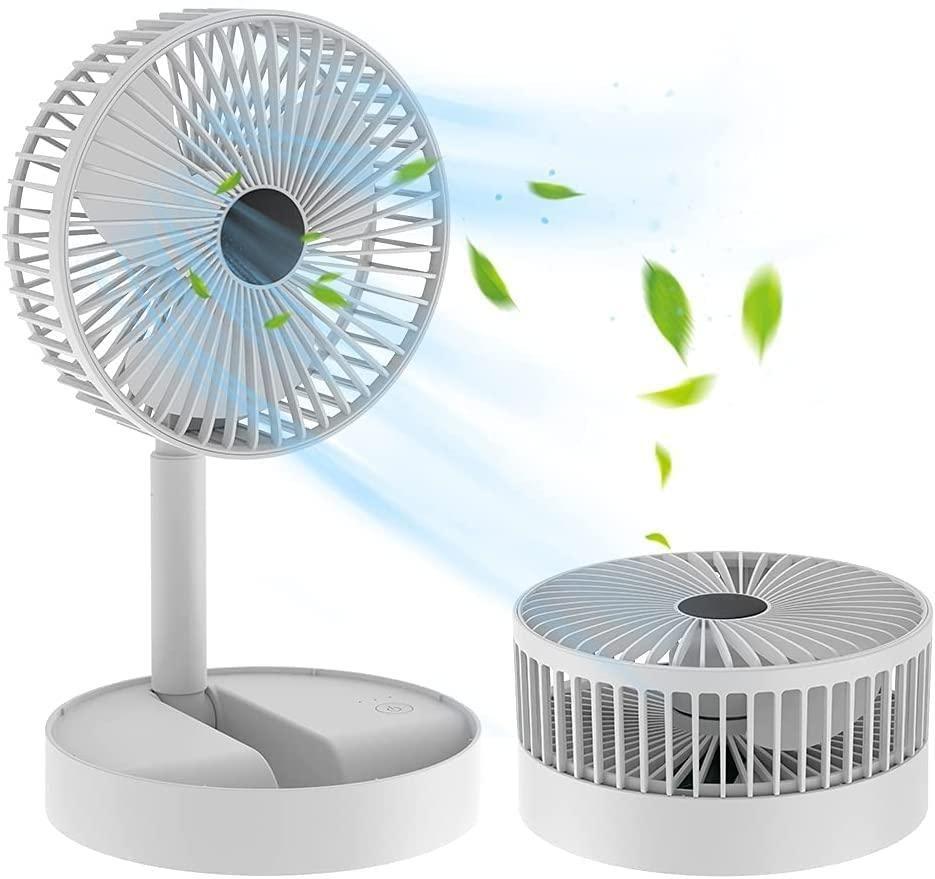 BreezeMax™ Rechargeable High-Speed Table Fan – Stay Cool Anywhere