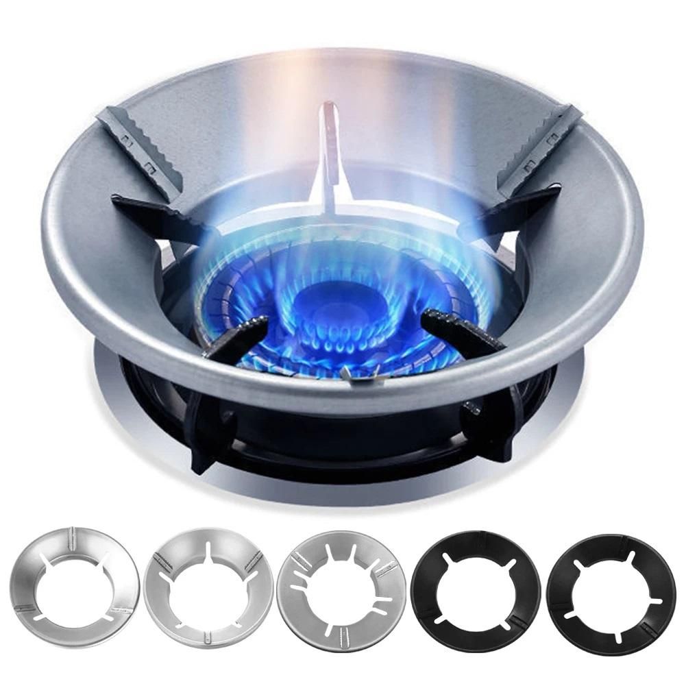 HeatShield™ Gas Stove Windproof Cover – Energy-Saving Fire Reflector (Pack of 2)