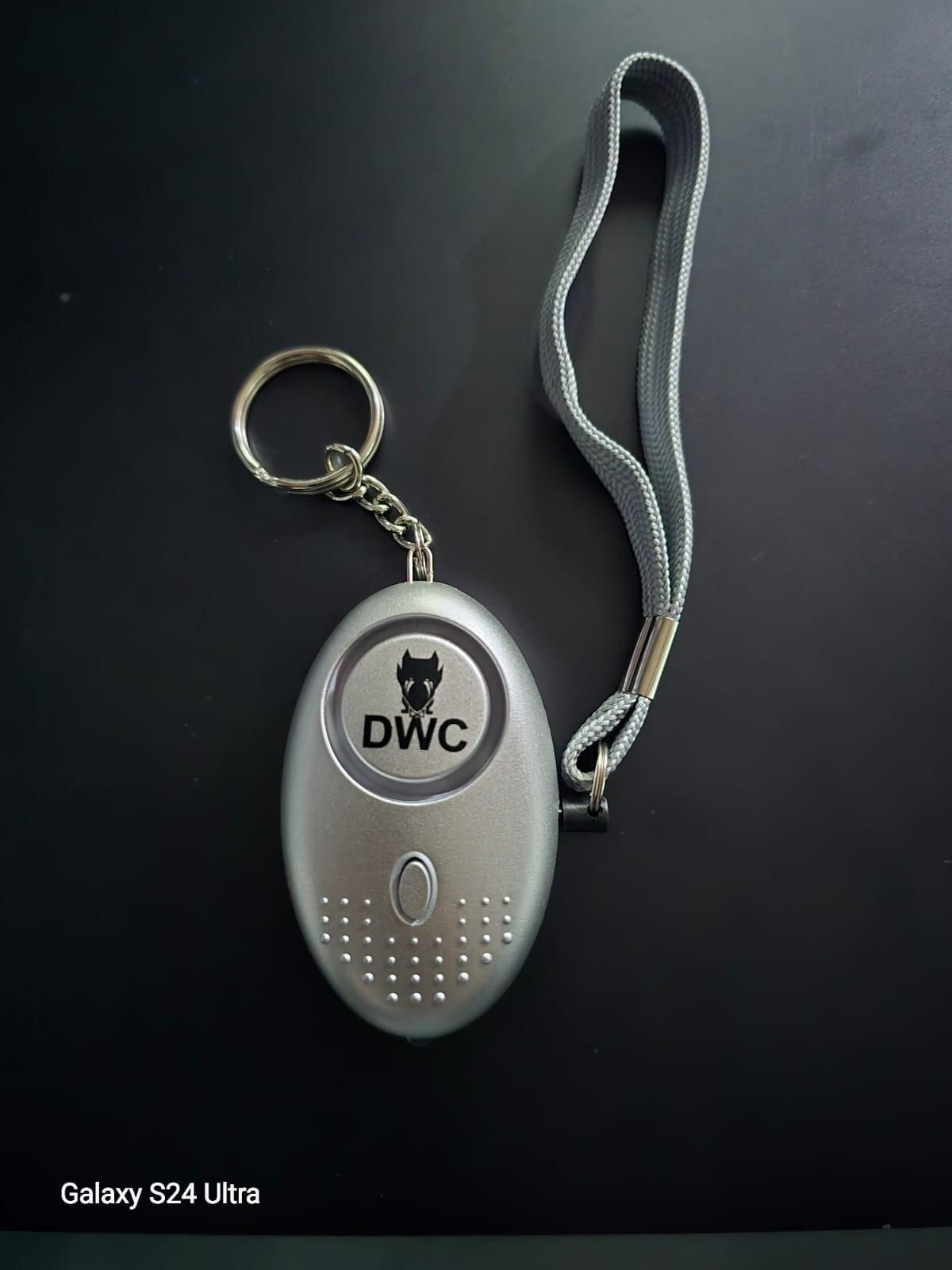 SafeAlert™ Personal Alarm Keychain – Emergency Safety Siren with LED Light
