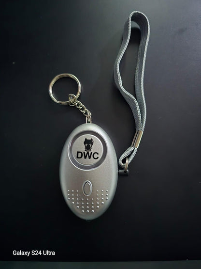 SafeAlert™ Personal Alarm Keychain – Emergency Safety Siren with LED Light