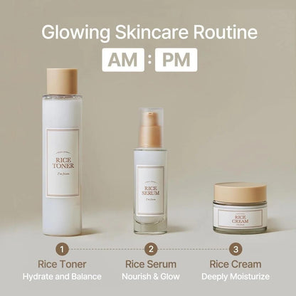 GlowRice™ Radiance Boosting Rice Toner – For Glass Skin, Hydration & Glow (100ml)