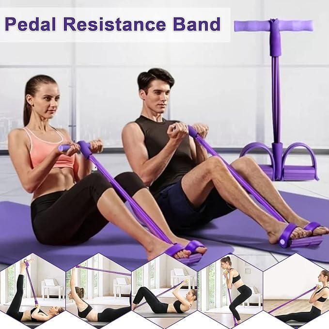 Tone & Sculpt Your Body with the Ultimate Yoga Pedal Resistance Band