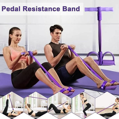 Tone & Sculpt Your Body with the Ultimate Yoga Pedal Resistance Band