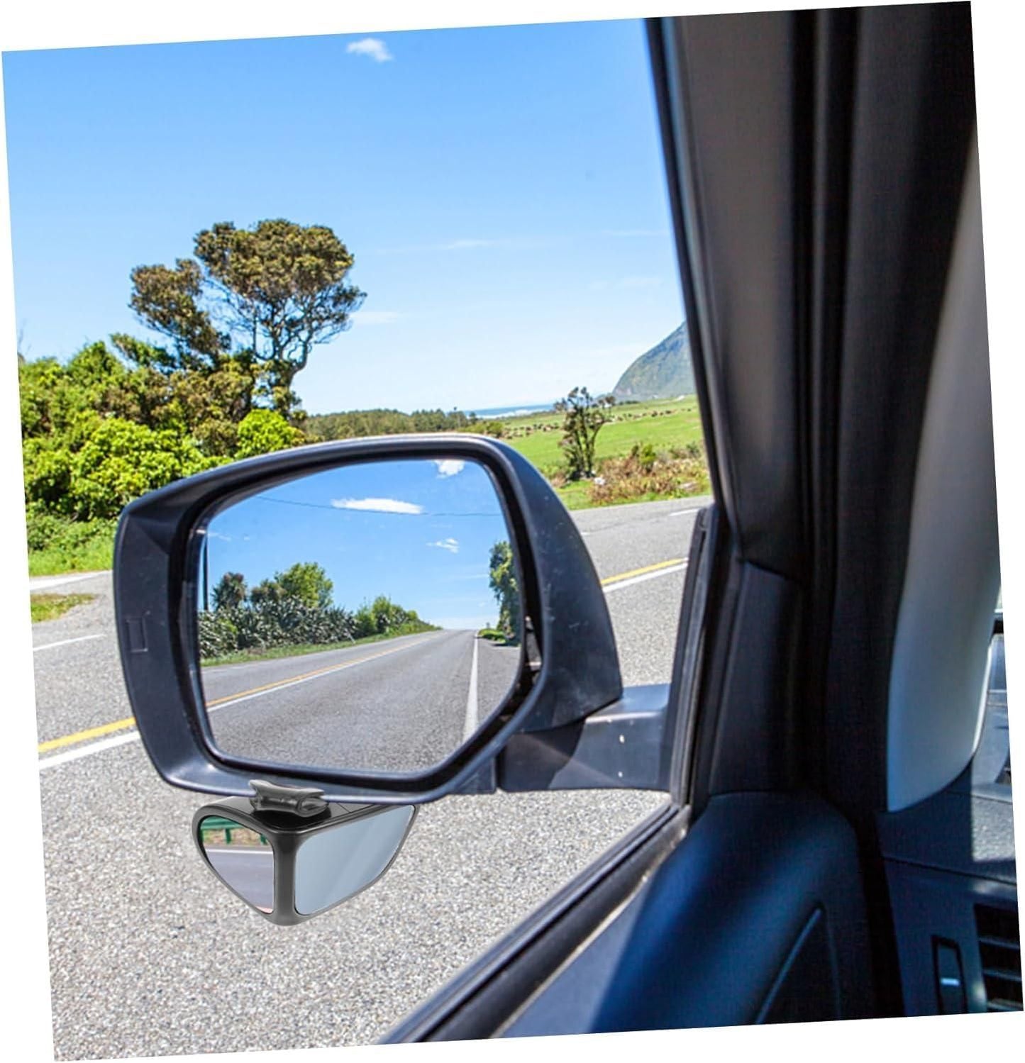 ClearView™ Adjustable Car Auxiliary Rearview Mirror – Wide-Angle Blind Spot Mirror