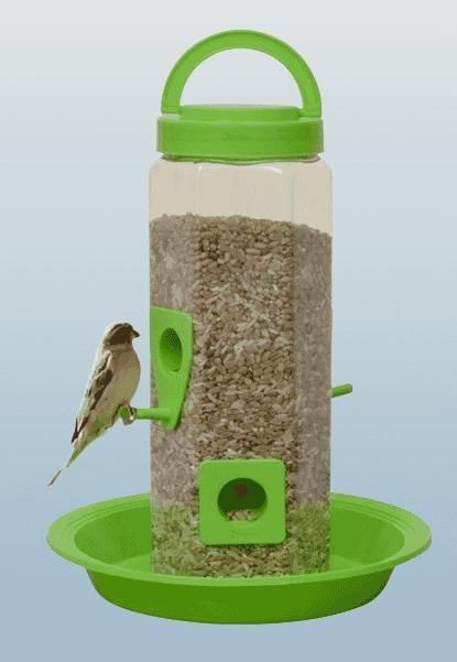 AvianCare™ Hanging Bird Feeder – Food & Water Dispenser for Balcony