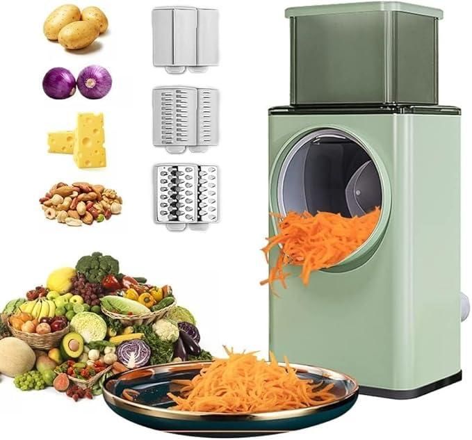 SwiftGrate™ Manual Vegetable Grater – Effortless Slicing & Shredding for Your Kitchen