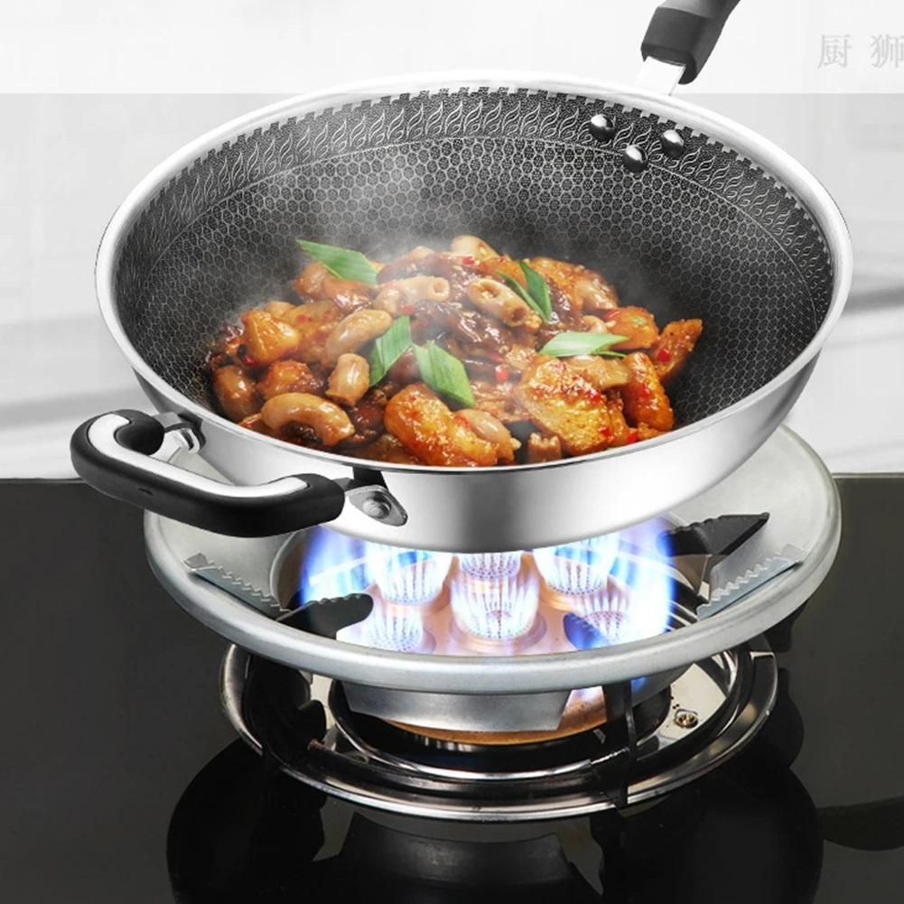 HeatShield™ Gas Stove Windproof Cover – Energy-Saving Fire Reflector (Pack of 2)