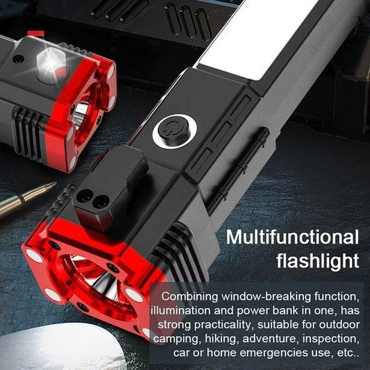 BrightBeam™ Portable Rechargeable LED Torch Flashlight – Ultra Bright & Long-Lasting