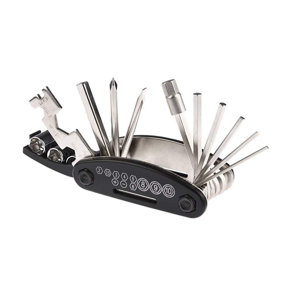 FixMaster™ 16-in-1 Multi-Purpose Key Spoke Wrench & Repair Tool Kit