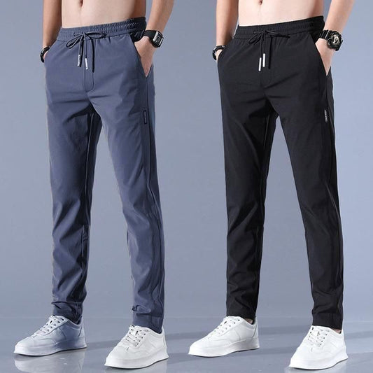 UltraFlex™ Men's Lycra Track Pants (Pack of 2) – Ultimate Comfort & Style for Everyday Wear