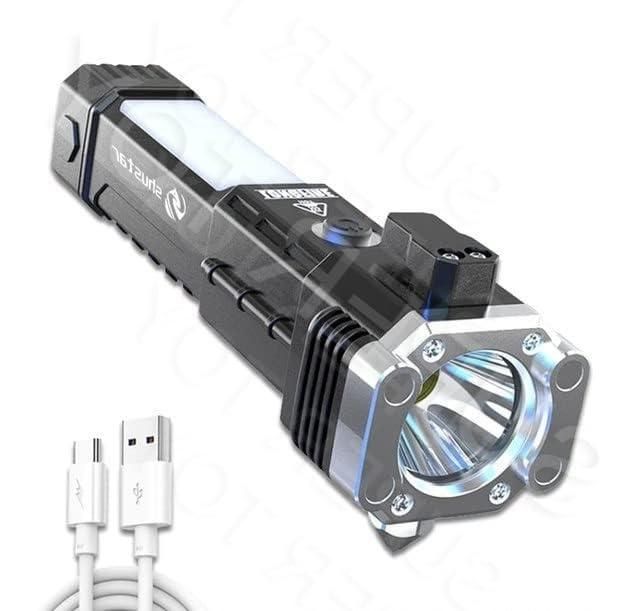 PowerBeam™ 7-in-1 Multifunctional LED Flashlight – The Ultimate Survival & Work Light