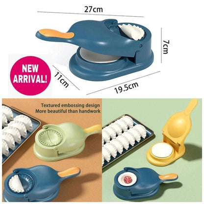 SwiftWrap™ Momos, Ghughra & Gujiya Maker – Effortless Dumpling & Pastry Mould for Your Kitchen