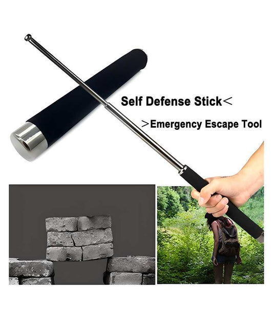 Vishou™ Heavy-Duty Tactical Self-Defense Baton – Extendable & Ultra-Durable