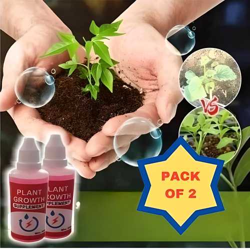 GrowMax™ Plant Growth Enhancer – Organic & Powerful Growth Booster (Pack of 2)