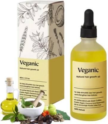 GrowVega™ Vegan Hair Growth Oil – Boost Hair Regrowth & Strength Naturally (Pack of 2)