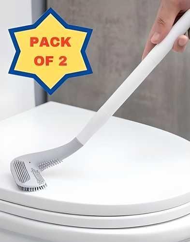 CleaniX™ 360° Golf Toilet Brush – Effortless Deep Cleaning (Pack of 2)