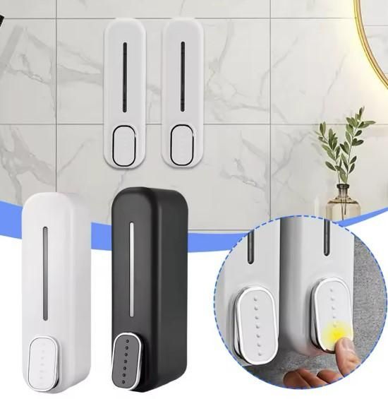 PurePress™ Wall-Mounted Soap Dispenser – Space-Saving, Leak-Proof & Easy Refill