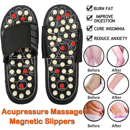 VitalStep™ Acupressure Slippers – Magnetic Therapy for Full-Body Wellness