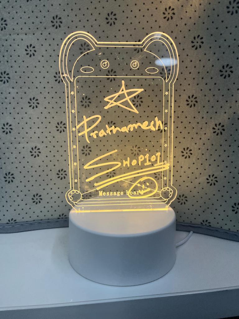 LumiNote 3D Acrylic LED Message Board