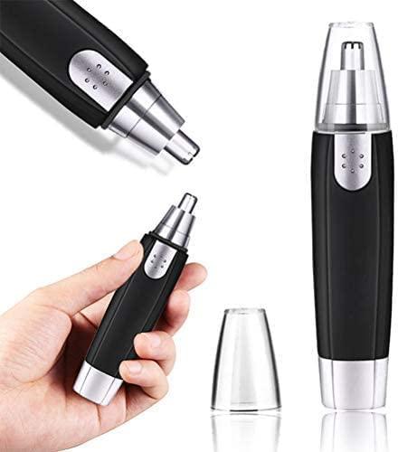 TrimEase™ Battery-Powered Nose & Ear Hair Trimmer – Painless, Precise & Effortless Grooming