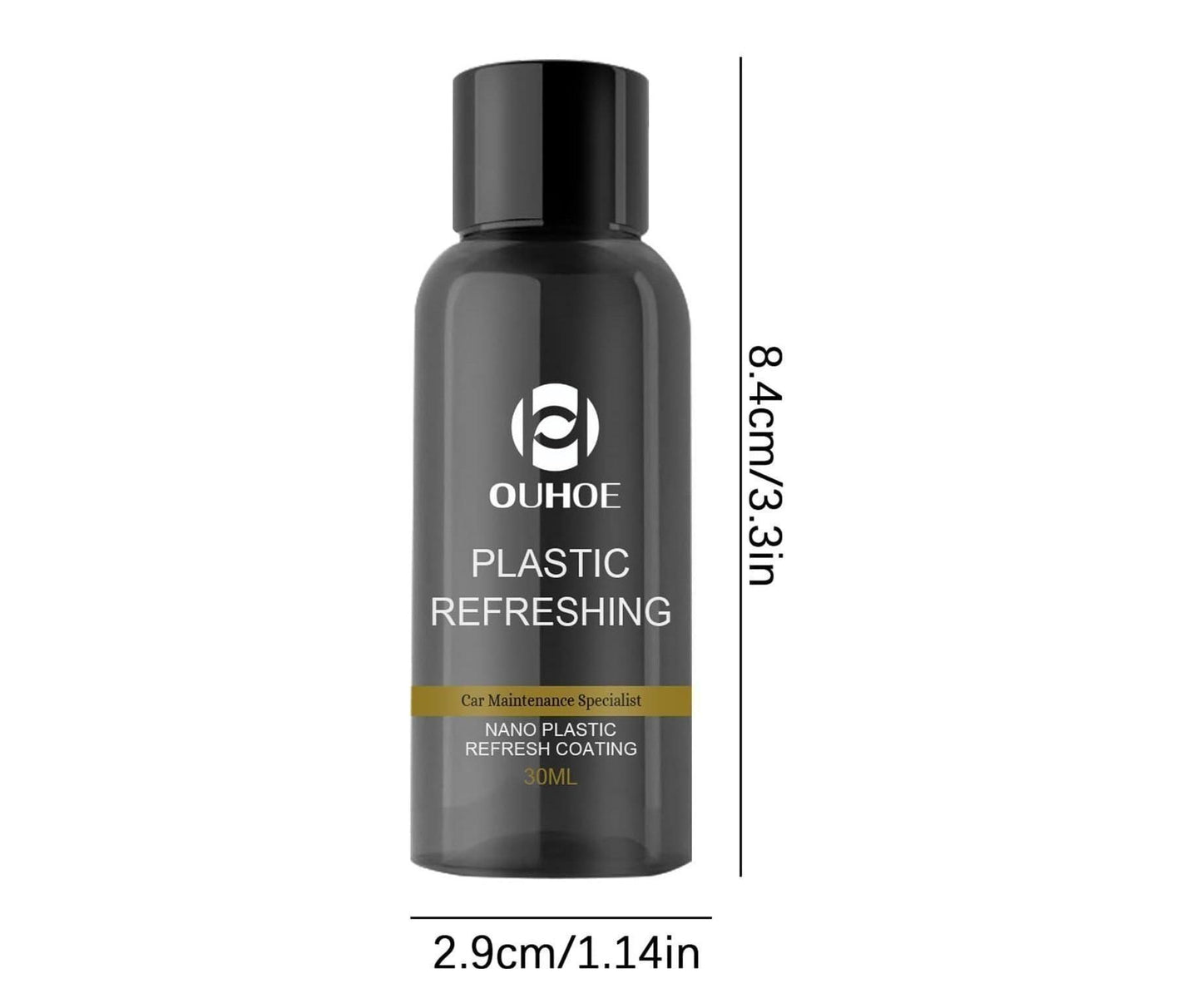 PlastiRenew™ Ultimate Plastic Restorer – Shine & Protect in Minutes! (Pack of 2)