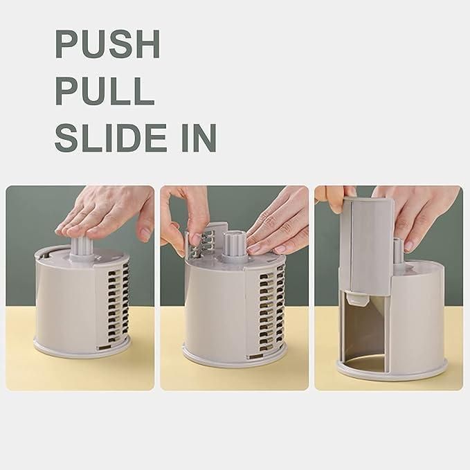 SwiftGrate™ Manual Vegetable Grater – Effortless Slicing & Shredding for Your Kitchen