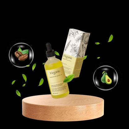 GrowVega™ Vegan Hair Growth Oil – Boost Hair Regrowth & Strength Naturally (Pack of 2)