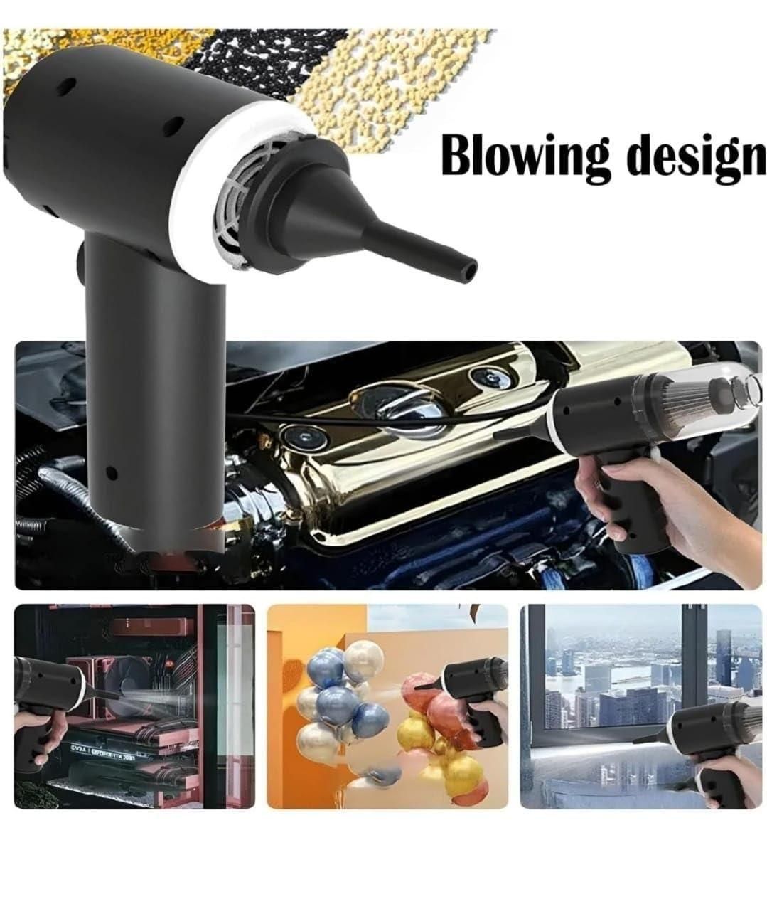 Ultimate 2-in-1 Wireless Vacuum & Air Duster – Powerful Suction for a Spotless Clean