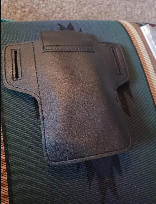 LeatherGuard™ Hands-Free Belt Pouch – Secure & Stylish Phone Case for Men