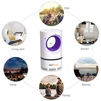 ZapGuard™ LED Mosquito Killer Lamp – Silent, Safe & Effective Insect Trap
