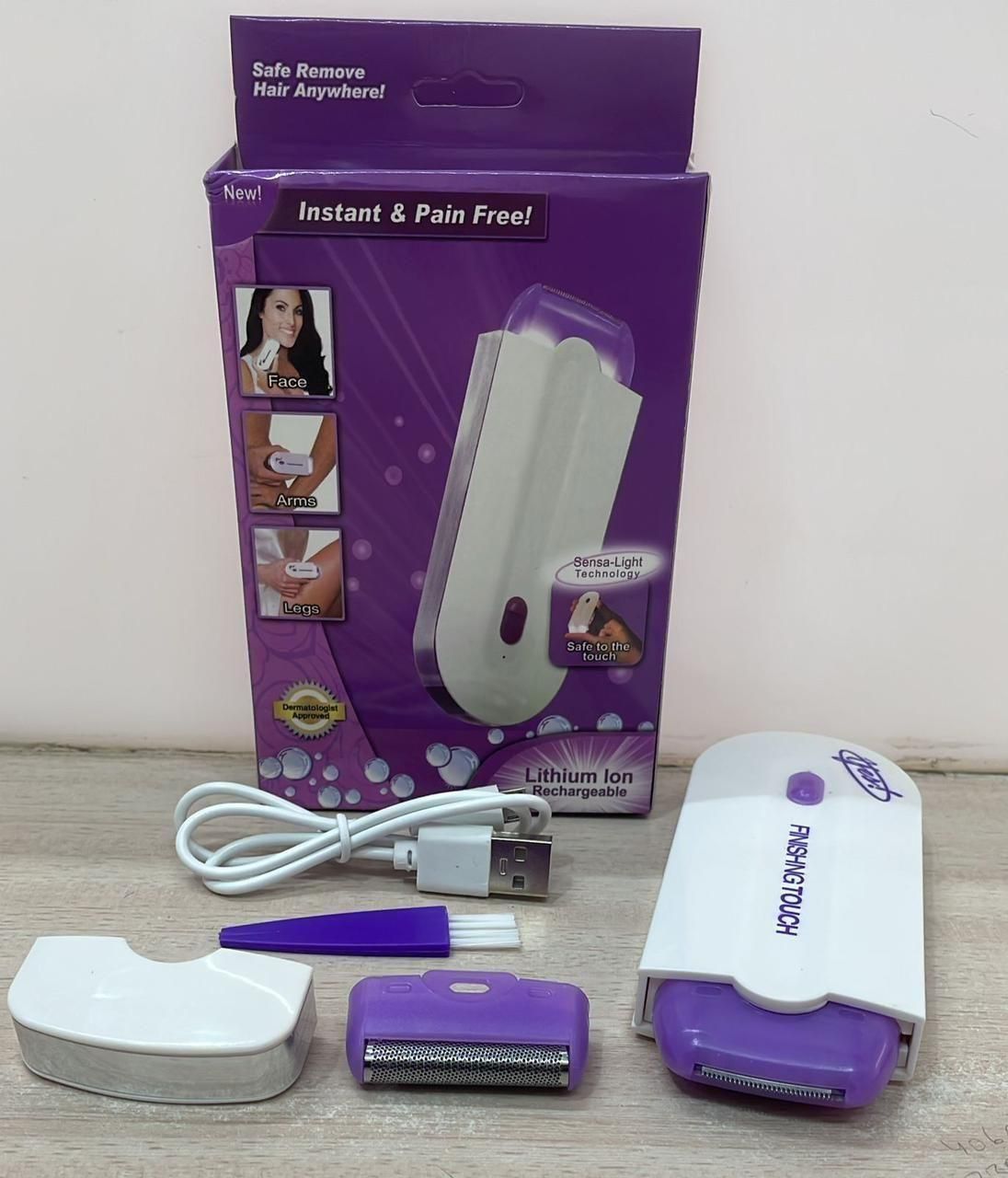 SmoothGlide™ Painless Facial & Body Hair Trimmer – Instant & Gentle Hair Removal