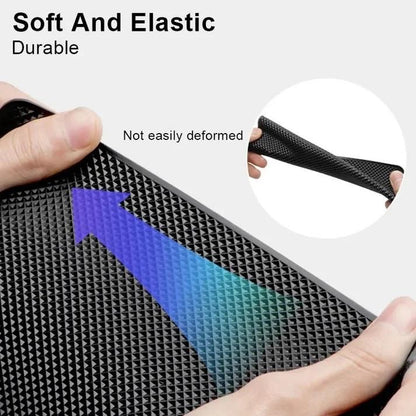 GripGuard™ Car Dashboard Anti-Slip Mat – Secure & Non-Slip Holder (Pack of 2)