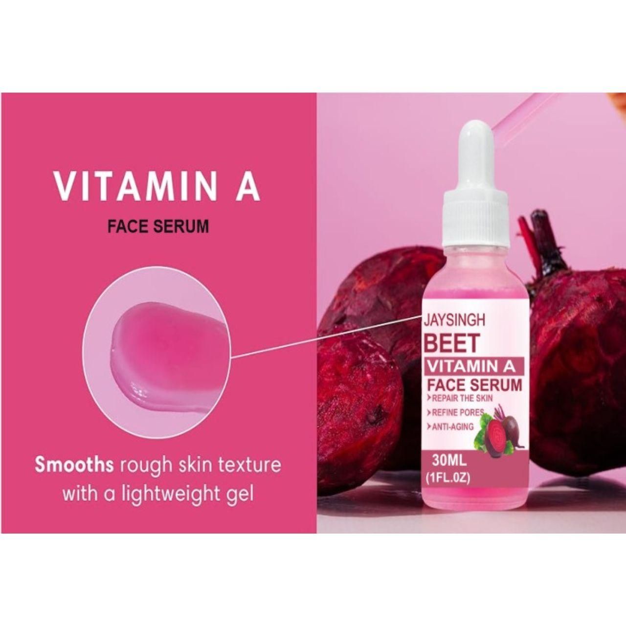 GlowBeet™ Vitamin A Face Serum – Unlock Radiant, Youthful Skin