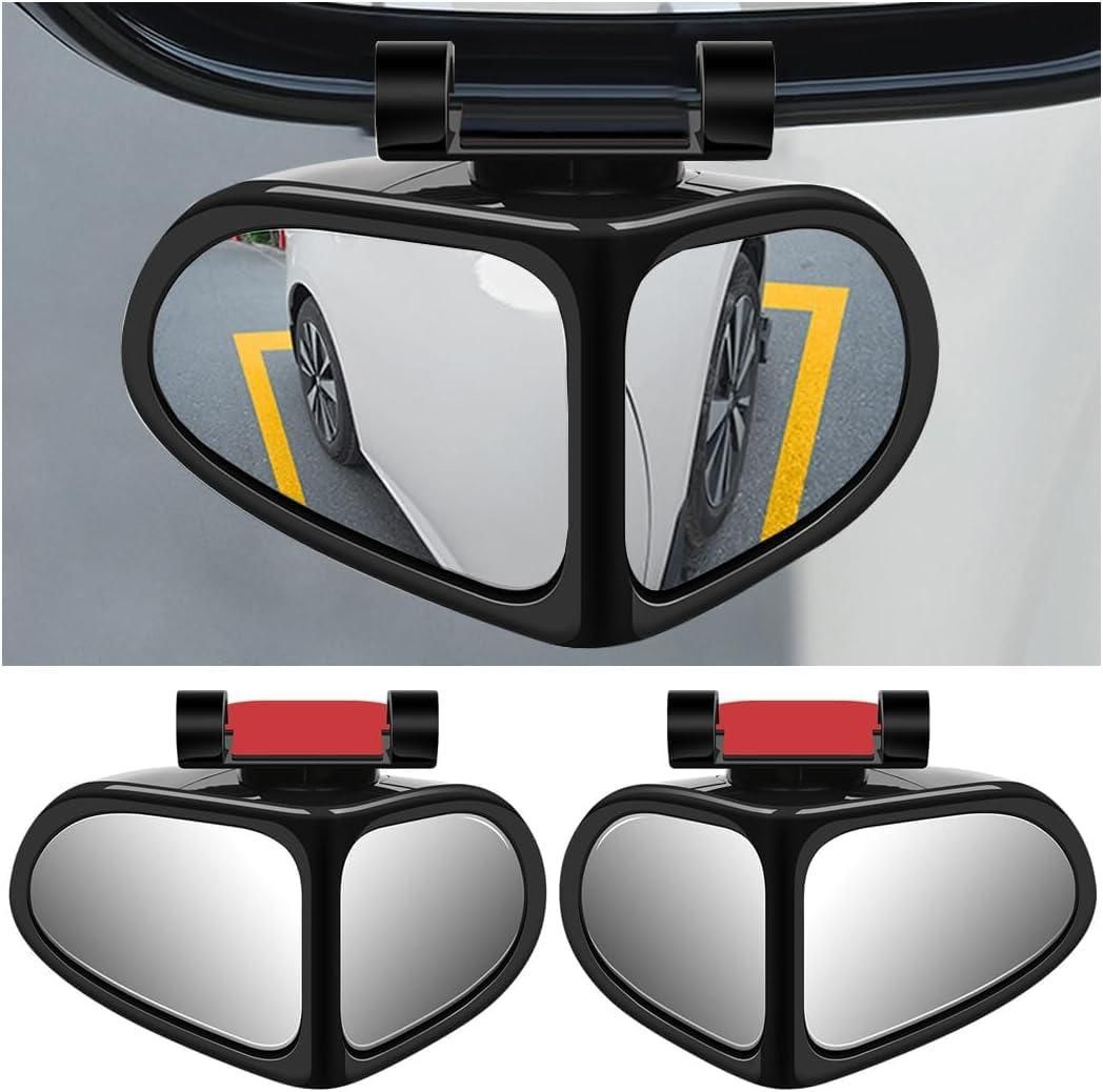 ClearView™ Adjustable Car Auxiliary Rearview Mirror – Wide-Angle Blind Spot Mirror