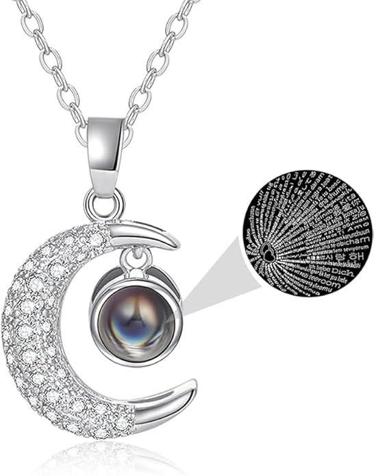 LunaGlow™ Moon Projection Necklace – A Magical Way to Say 'I Love You
