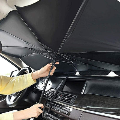 SunGuard™ Car Windshield Umbrella – Instant Heat & UV Protection