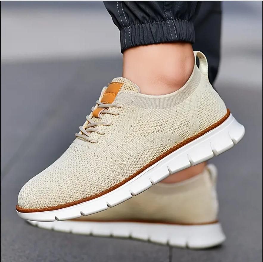StrideEase™ Ultra-Breathable Casual Sneakers – All-Day Comfort & Style
