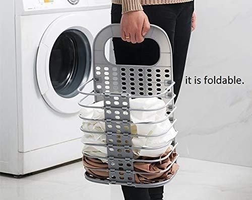 FlexiStore™ Space-Saving Hanging Laundry Basket – Foldable & Multi-Use