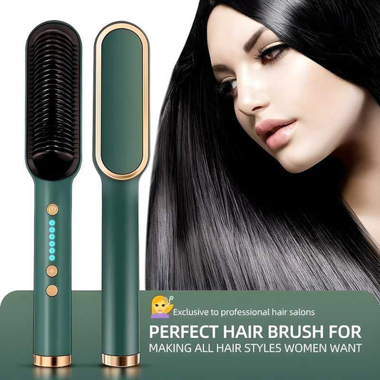 SleekStyler™ 3-in-1 Hair Straightener, Curler & Comb – Fast & Frizz-Free Styling