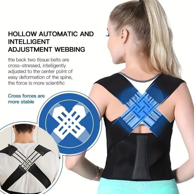 PostureFix™ Adjustable Back Support – Instantly Relieve Pain & Correct Slouching