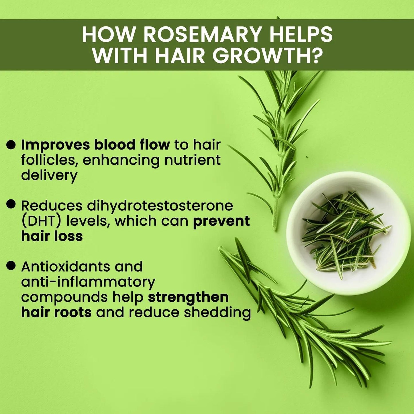 RoseMend™ Hair Regrowth Spray – Buy 1 Get 2 FREE | Natural & Powerful Herbal Formula
