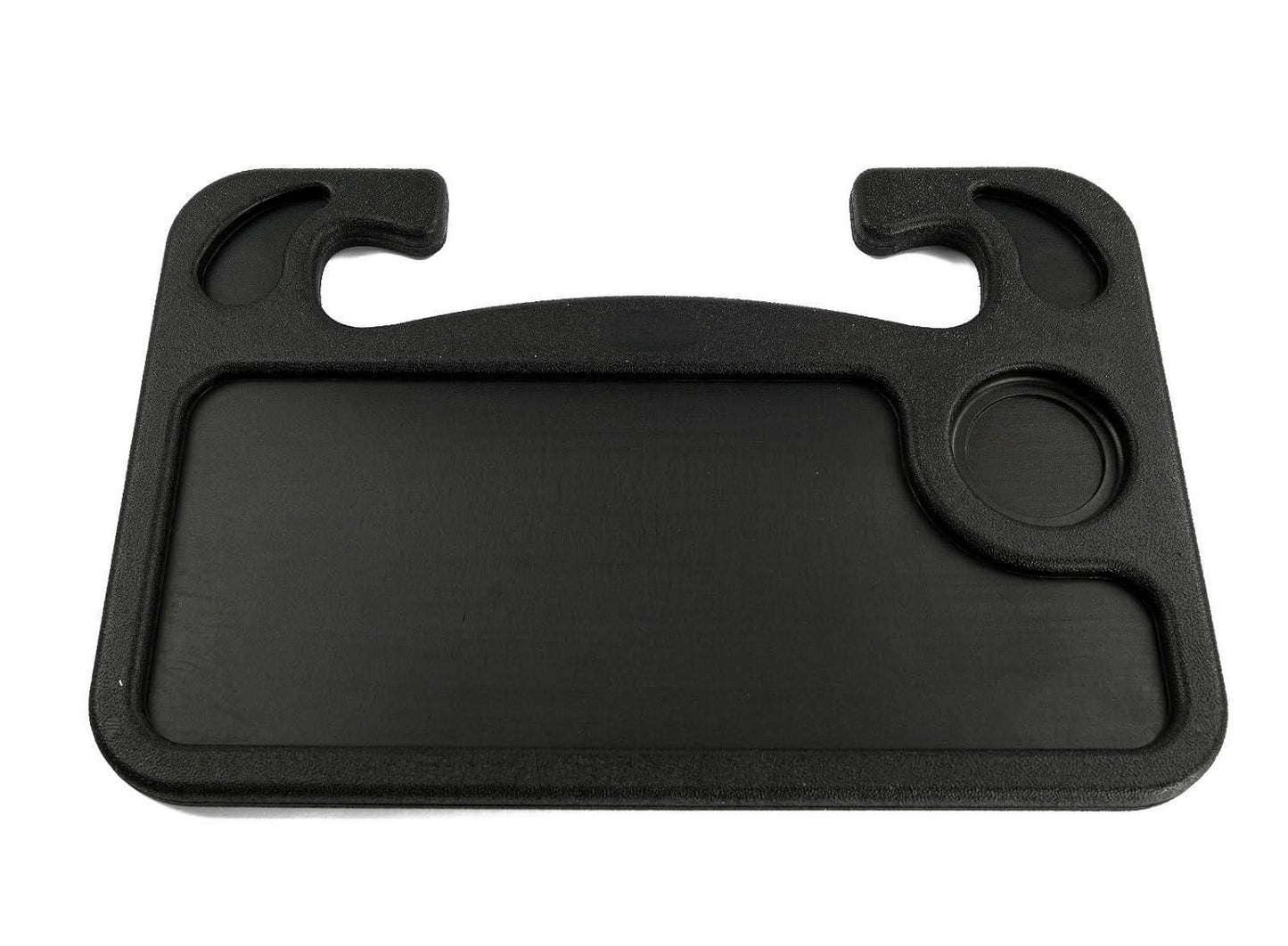 DriveEase™ Multifunctional Steering Wheel Tray & Drink Holder – Portable Car Desk