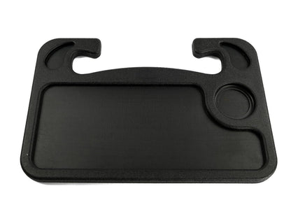 DriveEase™ Multifunctional Steering Wheel Tray & Drink Holder – Portable Car Desk