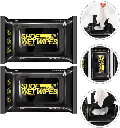 WipeKicks™ Sneaker & Shoe Cleaner Wipes (80pcs) – Instant Shine & Stain Removal On-the-Go