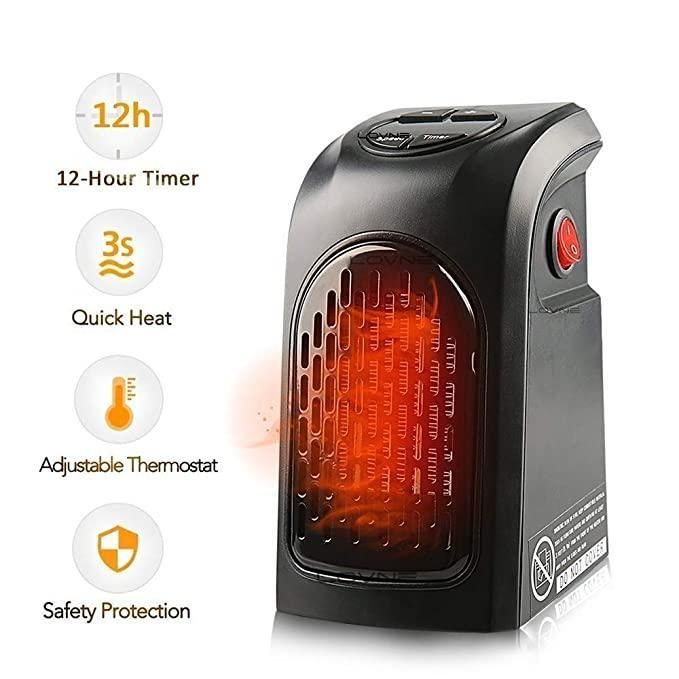 HeatWave™ 400W Portable Wall Heater – Instant Warmth, Compact & Energy Efficient