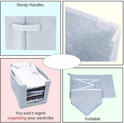SmartFold Stackable Cloth Organizer – Space-Saving Wardrobe Solution