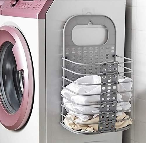 FlexiStore™ Space-Saving Hanging Laundry Basket – Foldable & Multi-Use