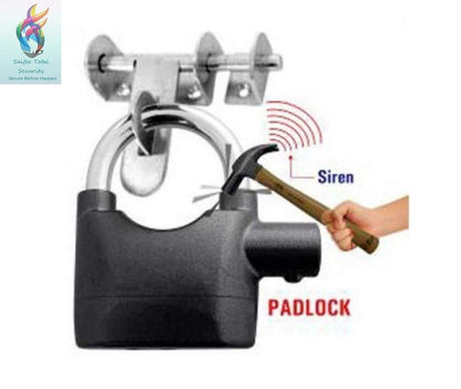 SecureGuard™ Motion Sensor Security Padlock – Alarm Lock with Siren Alert