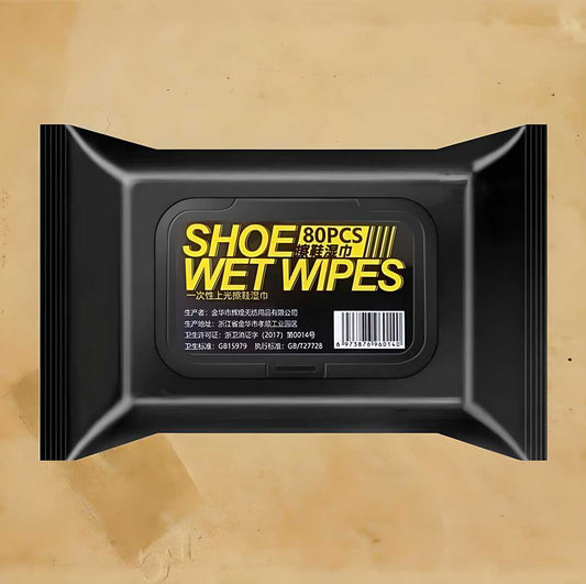 WipeKicks™ Sneaker & Shoe Cleaner Wipes (80pcs) – Instant Shine & Stain Removal On-the-Go