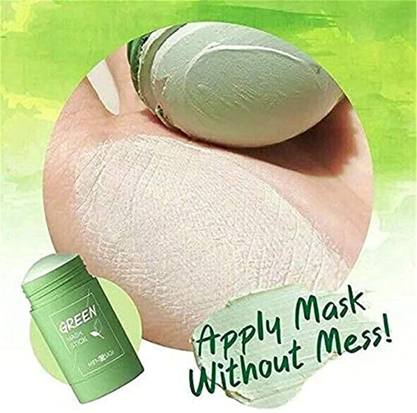 GlowPur™ Green Tea Cleansing Mask Stick – Blackhead Remover & Oil Control Formula